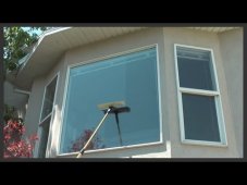 How to clean outside windows