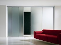 Modern interior sliding door