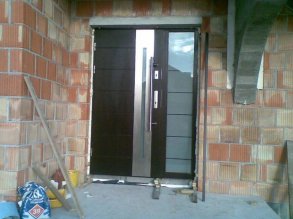 Stainless Steel Exterior Doors