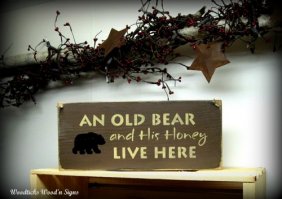 Wooden Sign for Front Door