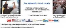 Best price on window tinting - local film installation in Brisbane