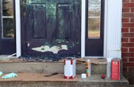 How to strip paint from an metal exterior door