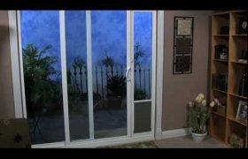 Doggie Door Sliding glass Door