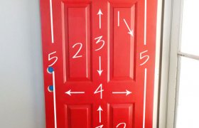 How to paint front Door?