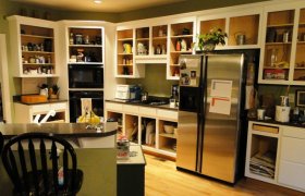 Kitchen Cabinets Without Doors