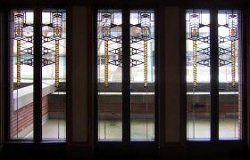 Robie house windows