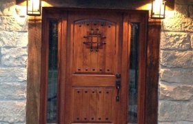 Rustic front Doors