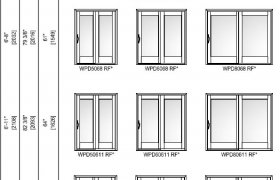Sliding glass Door Dimensions