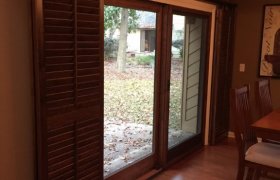 Sliding glass Door Shutters