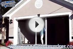 Breezy Living Retractable Garage Screen Door System Video