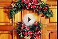 christmas wreaths for front door