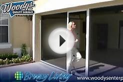 Garage Screen Door System Demonstration Video by Woodys