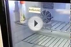 glass door mini bar fridge