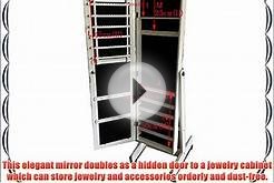 Homcom Floor Standing Jewellery Cabinet with Mirror
