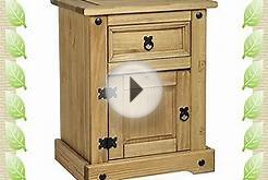 Home Discount? Corona Bedside Cabinet 1 Drawer 1 Door