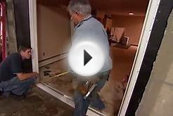 How to Install a Sliding Glass Door - This Old House