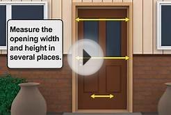 How-to Install LARSON Escape Retractable Screen Door