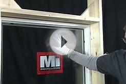 How to remove and replace a picture window glass