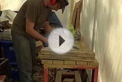 Making A Rustic Pallet Wood Bathroom Medicine Cabinet Door