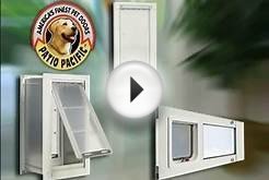 Patio Pacific pet doors for sliding glass doors