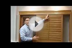 Plantation Shutters for Sliding Glass Doors