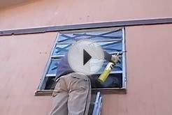 Remove, Replacing & installing replacement aluminum window