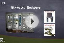 Sliding Glass Door Shutters -- info by Plantation Shutters