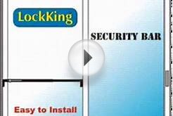 Sliding Glass Door/Patio Door Security Bar/Lock