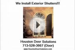 Window Exterior Shutters Installed Houston - 713-528-3667