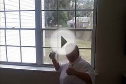 Windows House Cleaning: Removing Paint /Vapor Steamer