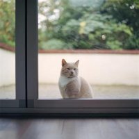 Weatherize your patio door to keep drafts out.